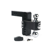 Weigh Safe Turnover Ball 6In Drop Hitch with 2In Shank (8K/10K Gtwr)with Cerakote