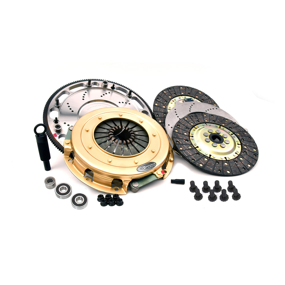 Centerforce SST 10.4, Multi=Disc Clutch and Flywheel Kit, 44.15 lbs — 10.4" (412614844)