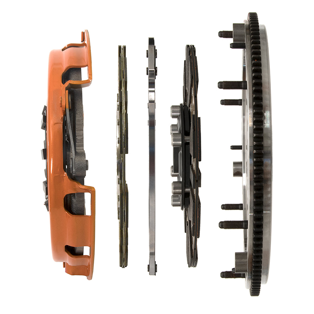 Centerforce DYAD® DS 10.4, Multi-Disc Clutch and Flywheel Kit, 130 Tooth Gear — 10.4" (413753000)