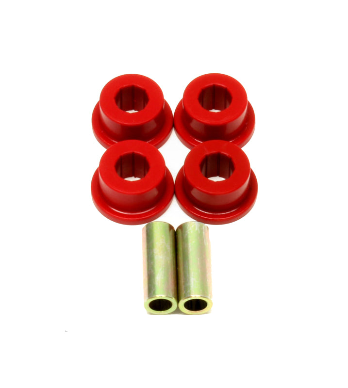 BMR Ensemble de coussinets de bras de suspension inférieur extérieur arrière 08-09 Pontiac G8 GT seulement - rouge