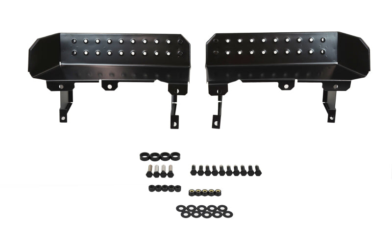Kentrol Marchepieds latéraux (paire) 76-95 Jeep CJ7 Wrangler YJ - noir thermolaqué