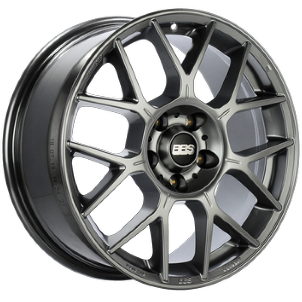 BBS Roue XR 18x8 5x120 déport 30mm alésage 82mm PFS/clip requis - platine brillant