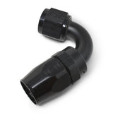 6AN ProClassic Swivel 120 Degree Tight Radius Hose End With Black Finish