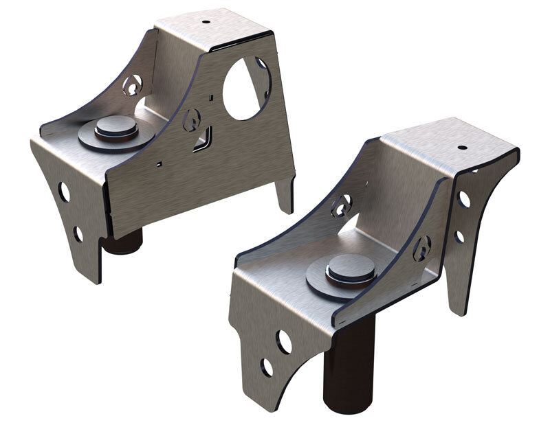 Artec Industries Coupelles de ressort avant sur châssis pour butées OEM 97-06 Jeep Wrangler TJ