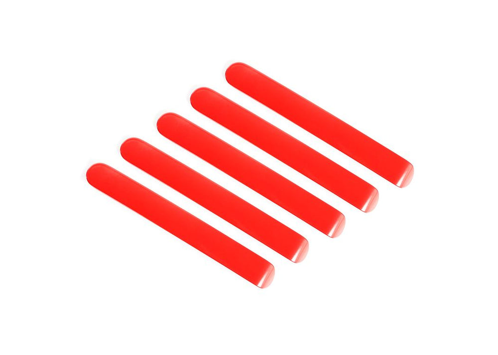 Rugged Ridge Inserts de poignée de porte 2007-2016 Wrangler JK - rouge