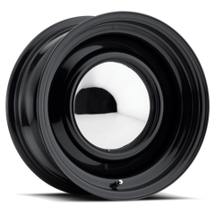 Raceline 61B Black 15X6 5X5/5.5 (3.7In BS) Smoothie Wheel w/Cap