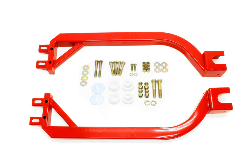 BMR Connecteurs de faux-châssis à boulonner 67-69 F-Body 1re génération - rouge