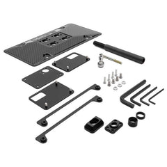 COBB Support de relocalisation de plaque d'immatriculation Redline en fibre de carbone 08-14 Subaru WRX/STI