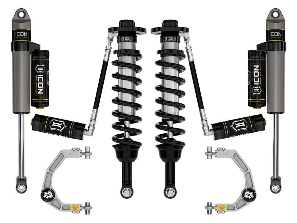 ICON Vehicle Dynamics Ensemble de rehaussement — 2021+ Ford F-150 — Avant (K93133)