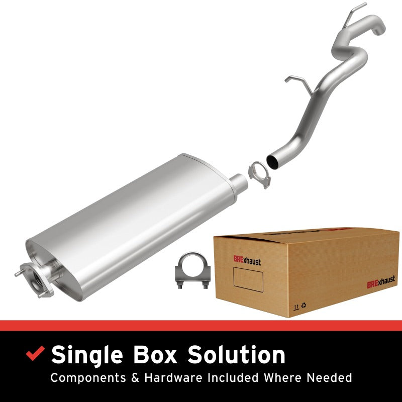 BRExhaust 02-07 Jeep Liberty Direct-Fit Replacement Exhaust Kit