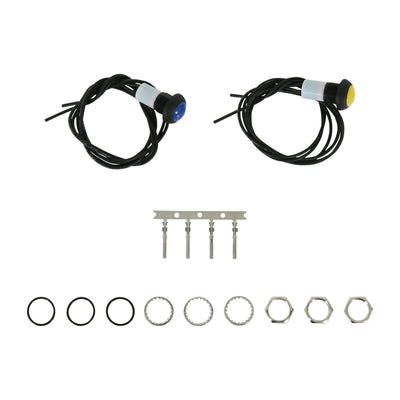 AEM Ensemble de boutons externes à 2 boutons CD Carbon Dash