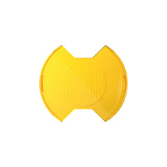 KC HiLiTES Écran de phare SlimLite 6 po - faisceau de route SAE - jaune sélectif