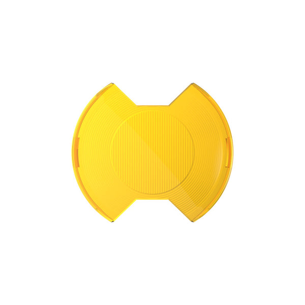 KC HiLiTES Écran de phare SlimLite 6 po - faisceau de route SAE - jaune sélectif