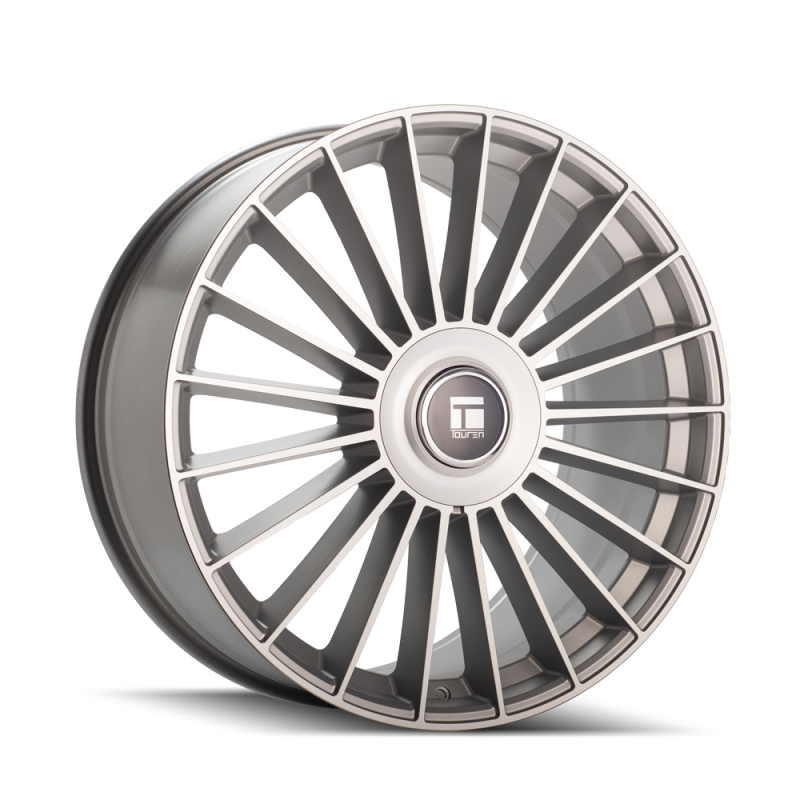 Touren Roue 3610 TR10 24x10 / 6x135/139.7 / déport 25mm / moyeu 87.1mm - argent satiné usiné