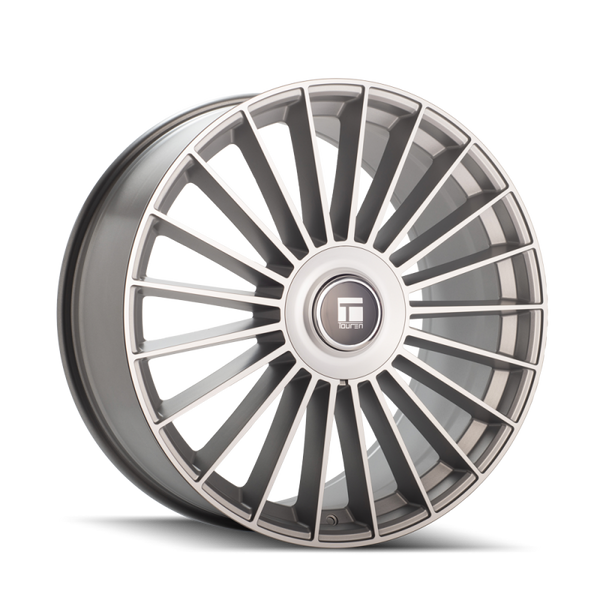 Touren Roue 3610 TR10 24x10 / 6x135/139.7 / déport 25mm / moyeu 87.1mm - argent satiné usiné
