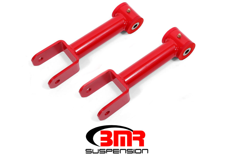 BMR Bras de suspension supérieurs non réglables (polyuréthane) 79-04 Fox Mustang - rouge