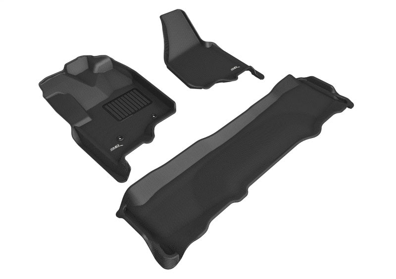 3D MAXpider Kagu 12-16 Ford F-250 / 350 / 450 Supercrew R1 R2 - noir