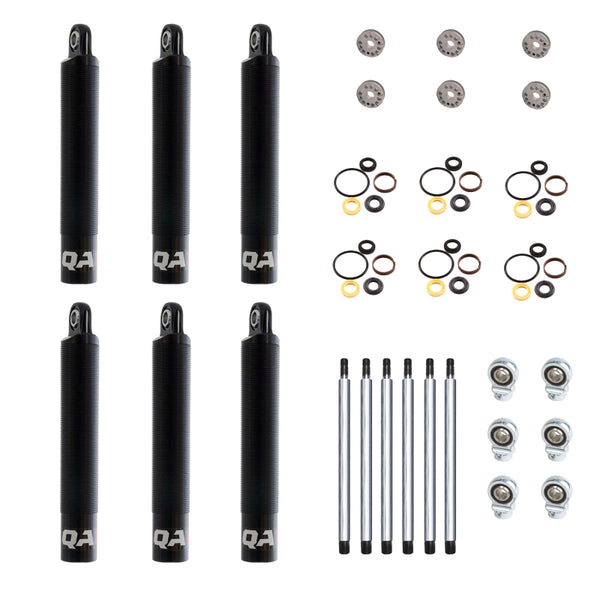 QA1 15.75 Eye-B/Eye-B V-None Dry Shock Small Aluminum Coilover 10.63 - 6 Pack