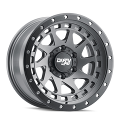 Dirty Life Roue beadlock 9311 Enigma Pro 17x9/5x127/déport -38mm/moyeu 71.5mm - graphite satiné