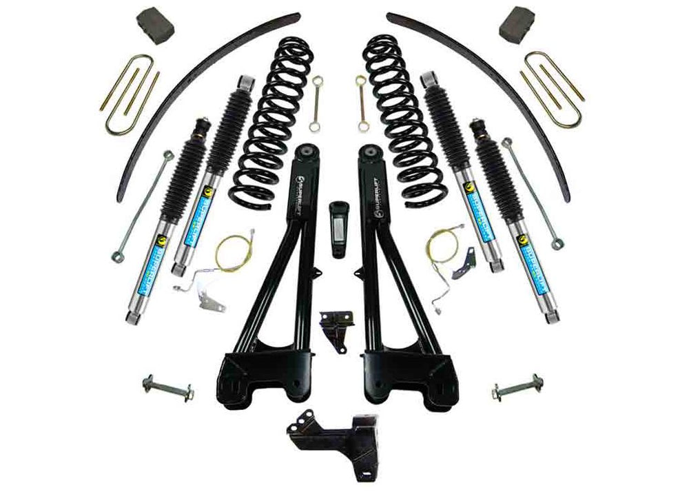 Superlift 6" Lift Kit — Bilstein Shocks, Radius Arms, Diesel — 2008-2010 Ford F-250/F-350 Super Duty 4WD (K983B)