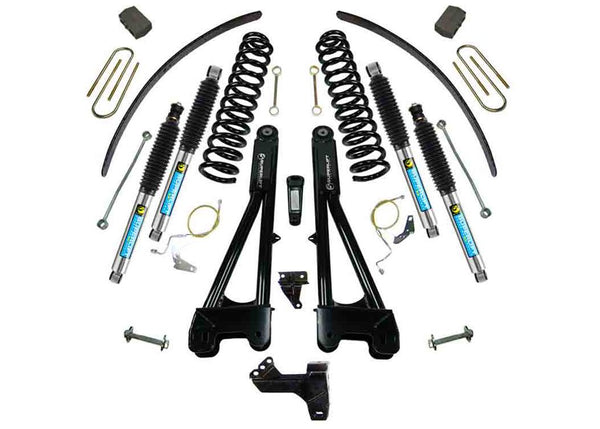 Superlift 6" Lift Kit — Bilstein Shocks, Radius Arms, Diesel — 2008-2010 Ford F-250/F-350 Super Duty 4WD (K983B)