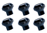 Rugged Ridge Billet Aluminum Dash Knob Set Black 7686 CJ
