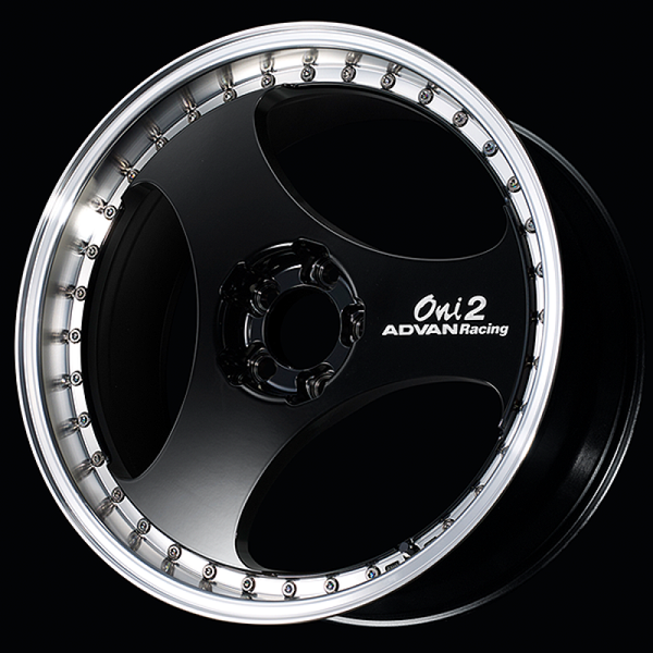 Advan ONI2 Progressive 20x11.0 / +15 Off / 5x114.3 / 73mm Bore / Machining and Racing Gloss Black