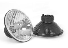 Rugged Ridge Round Crystal H2 HEADLIGHTS5506 JEEP CJ & Wrangler