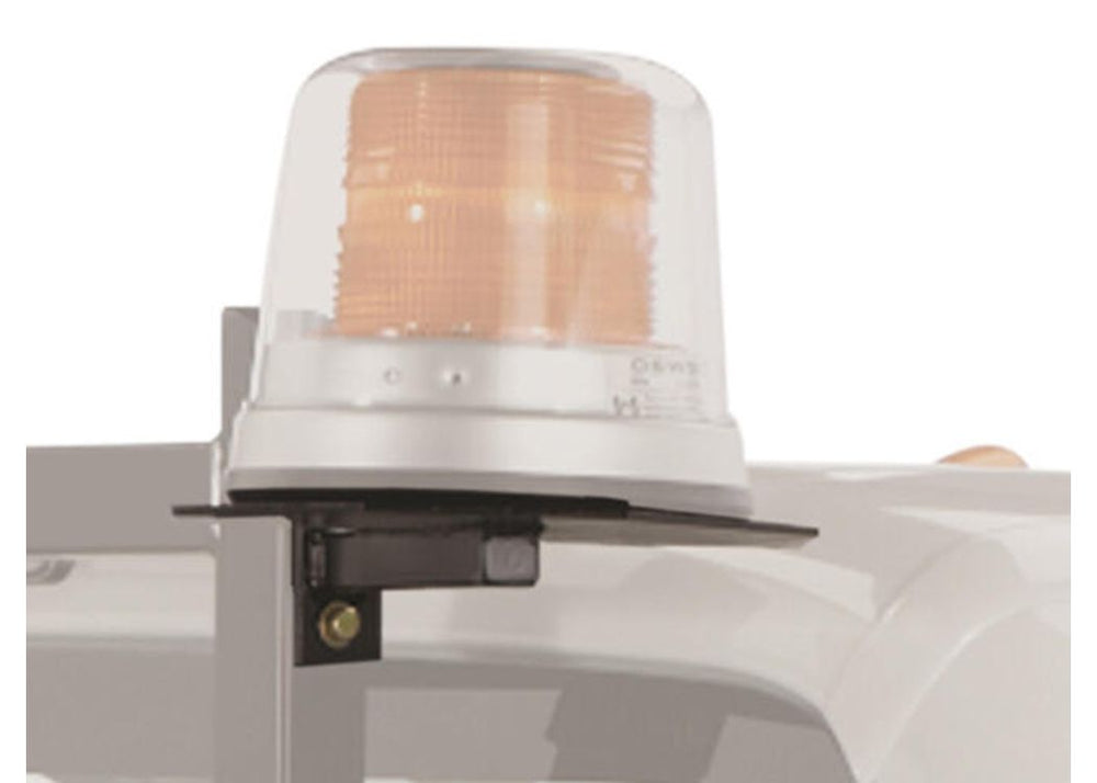 Backrack Light Bracket 10.5" Base Passenger Side