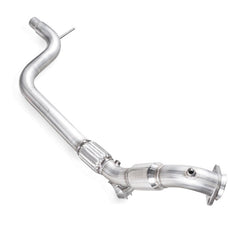 Stainless Works Tuyau de descente 3 po avec catalyseurs haut débit, raccordement d'origine 2015-16 Mustang