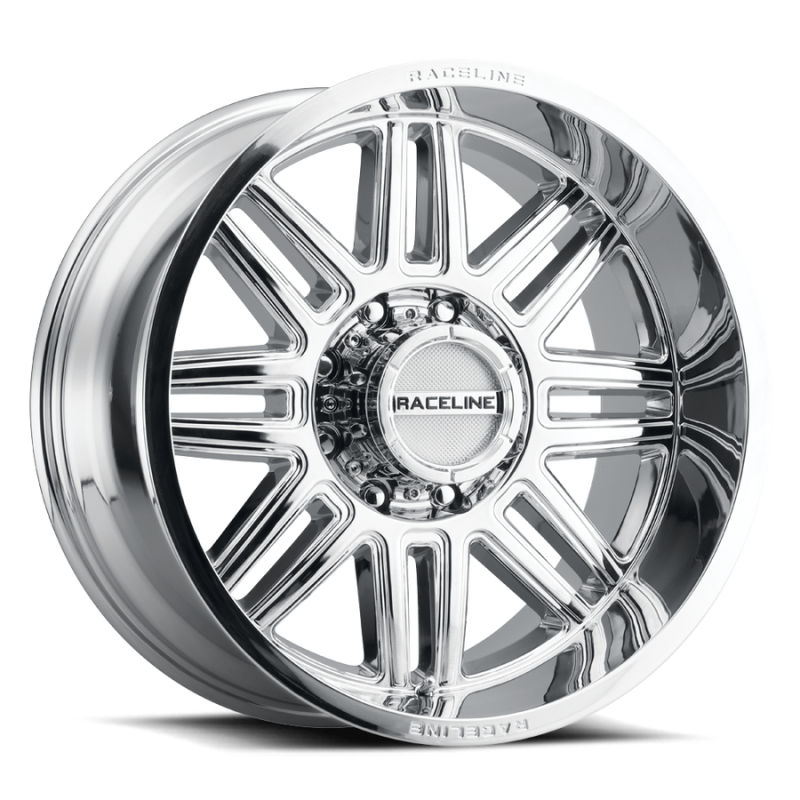 Raceline Roue 948C Split 20x12 po / 8x170 BP / déport -44mm / alésage 125.2mm - chrome