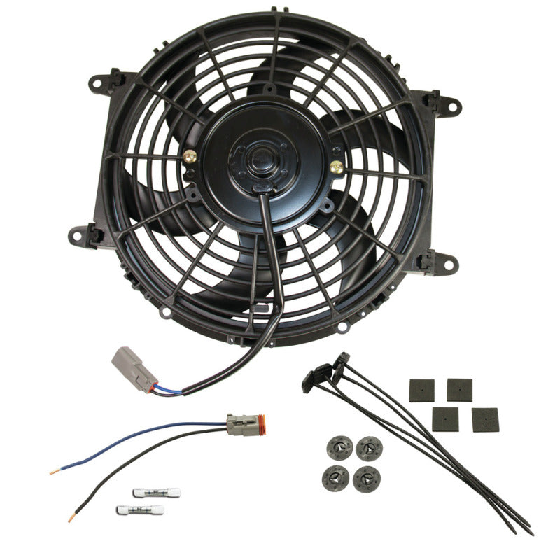 BD Diesel Ventilateur électrique de refroidisseur de transmission universel - 10 po 800 CFM