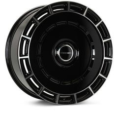 Vossen Roue HF-9 24x10 - 6x139.7 - ET25 - Deep - 106.1 - noir brillant poli