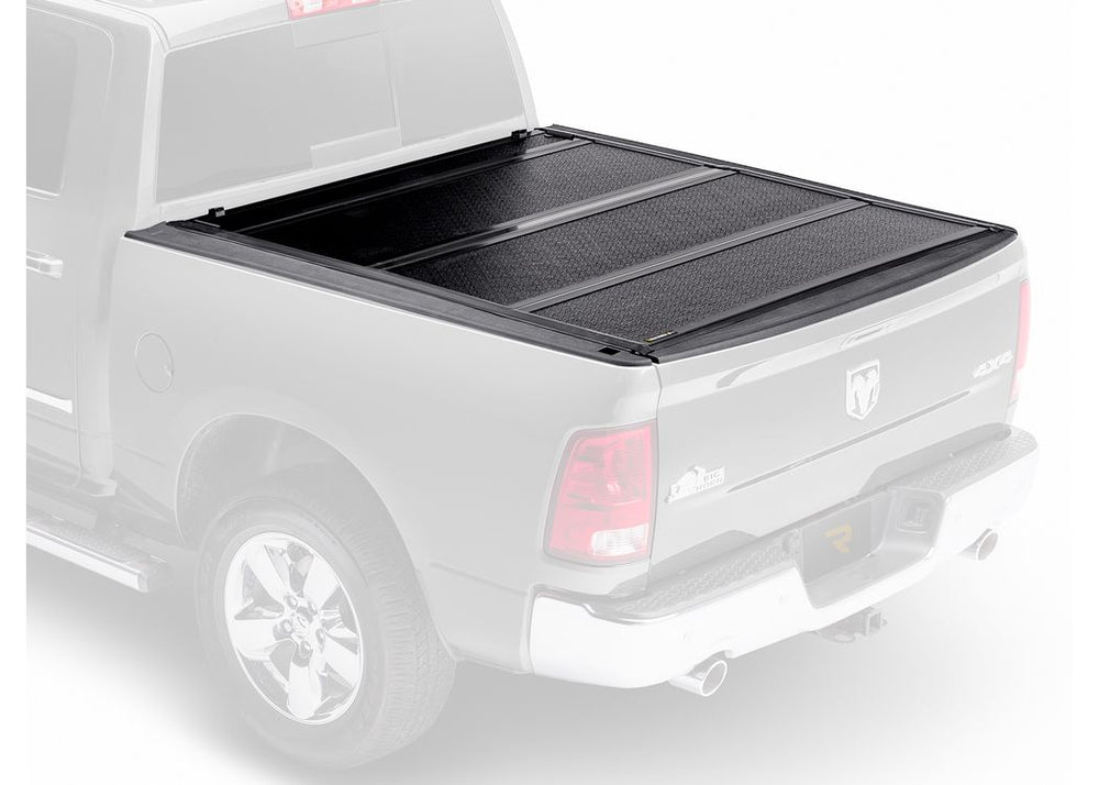 BAK Industries Hard Folding Tonneau Cover — 2012-2023 RAM 3500 (With RamBox)