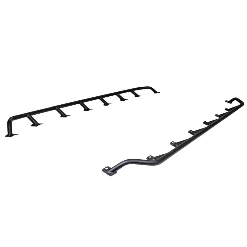 Go Rhino Ensemble de deux rails SRM300 (pour support 80x40 po) - noir texturé (rails seulement - plateforme requise)