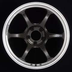 Advan Roue RG-D2 18x10.5 +15 5x114.3 - gris métal noir usiné