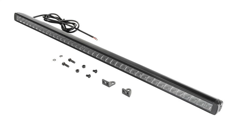 Hella Barre lumineuse mince Black Magic 40 po universelle - faisceau de conduite