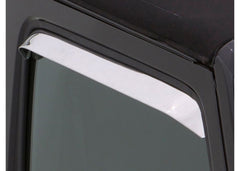 AVS Auto Ventshade 7196 CHEVY/GMC Gseries VAN 2PC Ventshadestainless