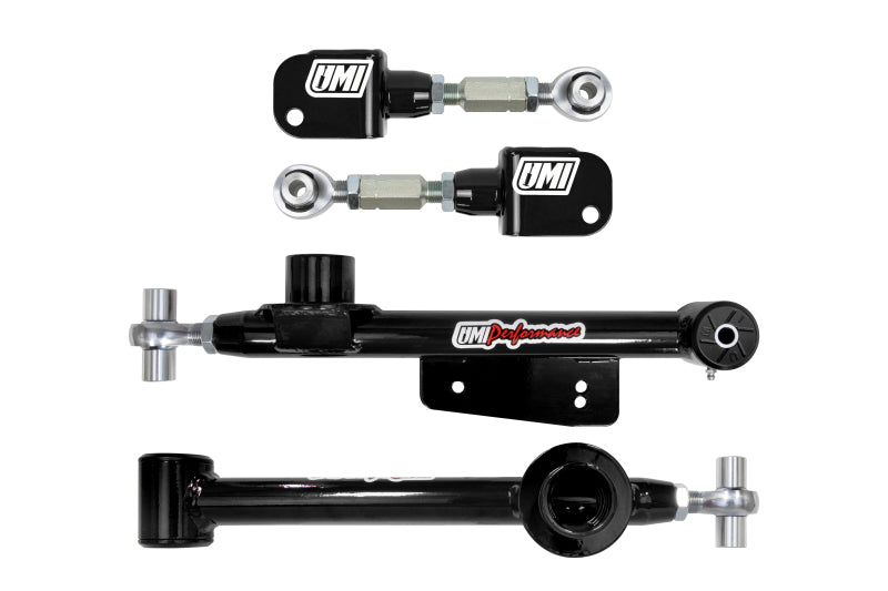 UMI Performance Bras de suspension supérieurs et inférieurs réglables 99-04 Ford Mustang