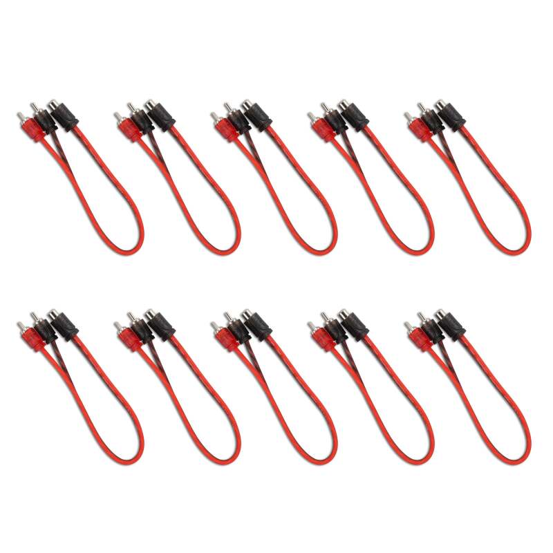 DS18 Connecteur en Y RCA Level 1 1 femelle à 2 mâles - paquet de 10
