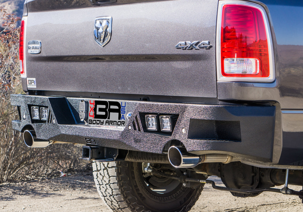 Body Armor 4X4 Rear Bumper — 1999-2016 Ford F-250 / F-350 Super Duty - FD-2964