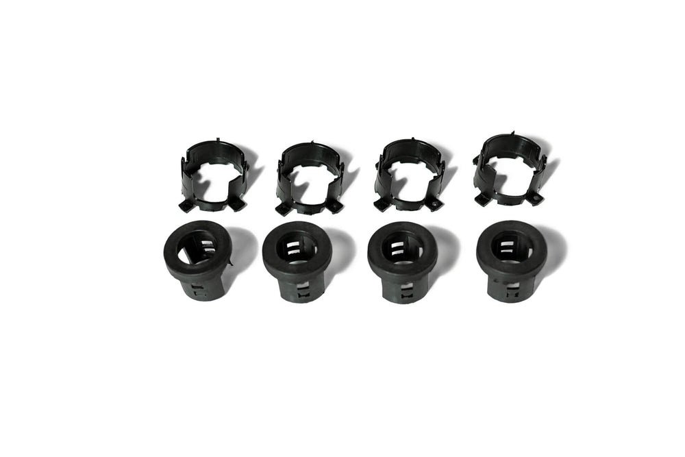 DV8 Offroad (Set Of 4)Mprsnsr01Replacement Front Bezel And Rear Clip For Mopar Sensors (Sensors Not Included)