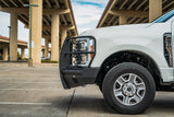 Road Armor 2023+ F250/F350/F450/F550 Vaquero Front Non Winch Bumper Full Guard 2In Receiver Texture Black