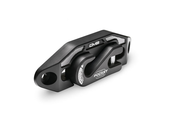 DV8 Offroad Pocket Fairlead For Synthetic Rope Winches Black