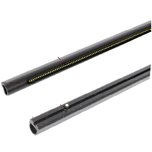 Putco 36IN Universal Blade Extrusions Black Powdercoating