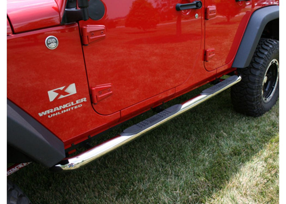 Rugged Ridge Nerf Bars — 2007-2016 Jeep Wrangler JK (11593.06)