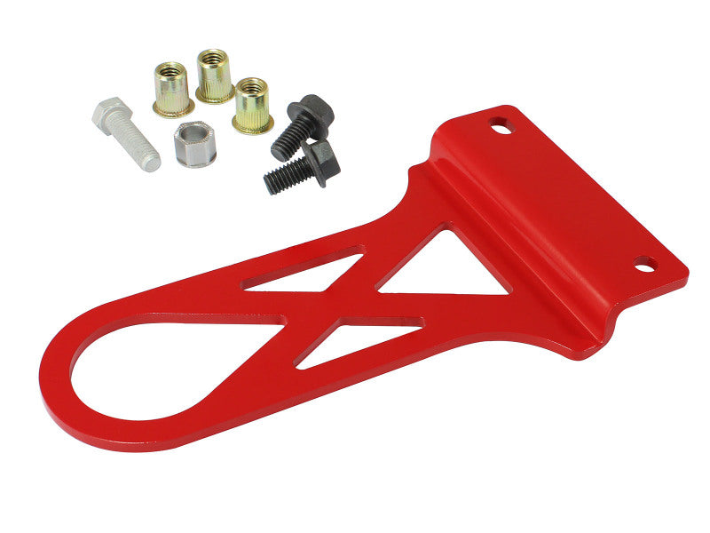 aFe Crochet de remorquage avant Control série PFADT 97-04 Chevrolet Corvette (C5) - rouge