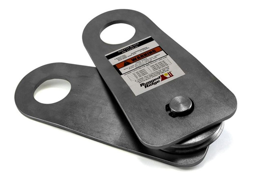 Rugged Ridge Snatch Block Pulley 20000LB Capacity (20000LB)