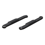 ARIES Barres latérales ovales en acier 4 po 2021+ Bronco 2 portes - noir