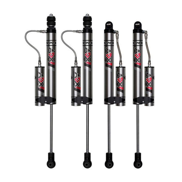 Skyjacker ADX 2.0 Nitrogen Gas Charged Remote Reservoir Shocks 97-06 Jeep Wrangler TJ 4WD 2-3in Lift
